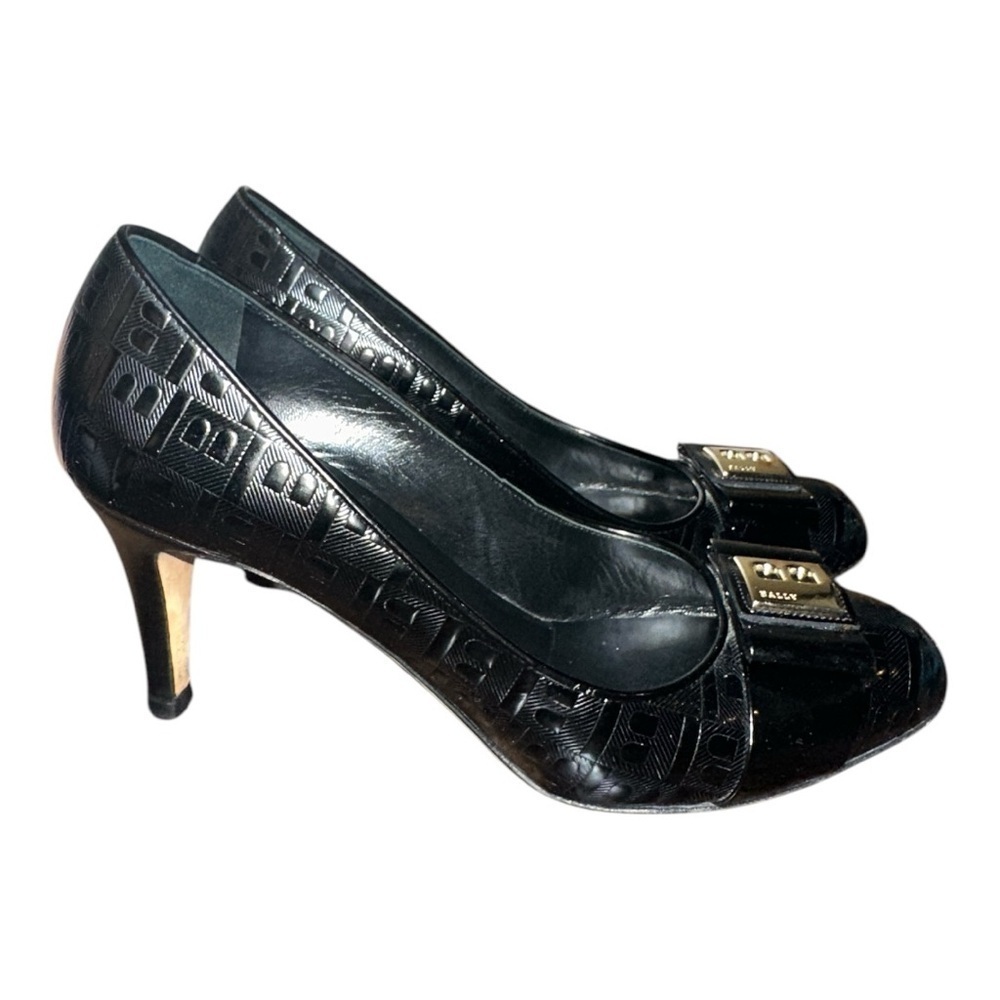 Bally Black patent Leather Women's Pumps size 38EU